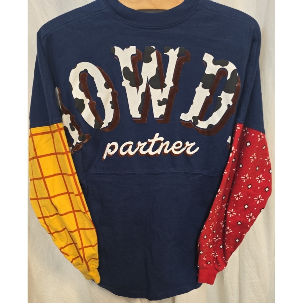 Disney Store Parks Toy Story Woody 25th Anniversary Spirit Jersey XS Cotton - Picture 3 of 10